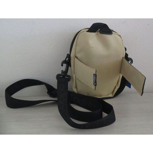 adidas EX6765 Unisex Sand/Black Small National Festival Crossbody Shoulder Bag - Picture 5 of 6